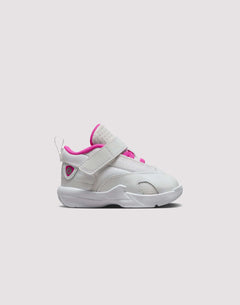 Jordan Max Aura 6 Toddler Girls' White/Fire Pink