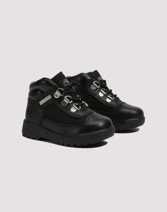 Timberland Premium Mid Toddler Boys' "Black" Field Boot