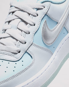 Nike Air Force 1 Preschool Girls' "Pure Platinum/Mtlc Silver"