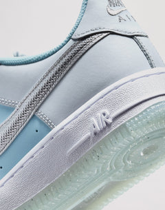 Nike Air Force 1 Preschool Girls' "Pure Platinum/Mtlc Silver"
