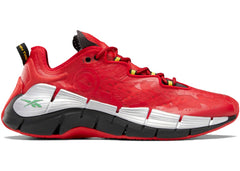 Reebok Power Rangers Zig Kinetica II Vector Red Silver Black GY0492 Sneaker Shoe