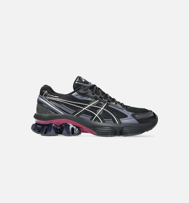 Asics Gel Kinetic Fluent Black Grey Silver Purple 1203A737-001 Sneaker Shoe