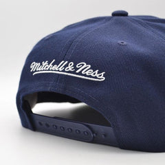 Mitchell And Ness Golden State Warriors NBA Navy Blue Green Patch Snapback Hat