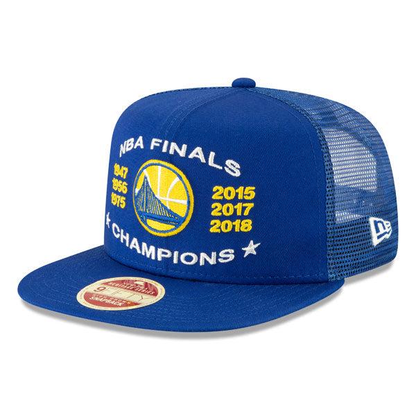 New Era Golden State Warriors Vintage Mesh Hat Royal 9Fifty 950 Patch Snapback