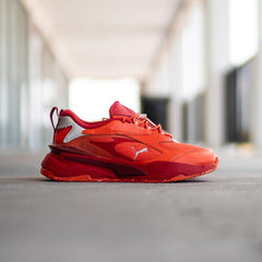 Kids Puma GS Taco Tuesday RS-Fast Orange Red Silver Sneaker Shoe Trainer