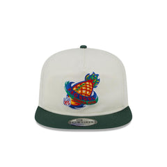 New Era Green Bay Packers Pro Bowl White Green Blue Orange Patch Golfer Cap Hat