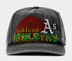 Oakland Athletics Bootleg '47 Hitch Snapback Mens Hat (Black)