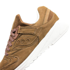 Saucony Grid 8500 HT Brown Purple White Sneaker Shoe Trainer