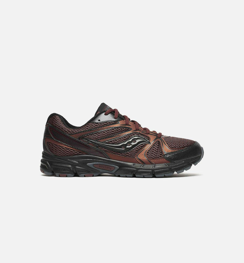 Saucony Grid Ride Millennium Brown Metallic Black VN0A5KRI96M Shoe Sneaker