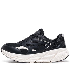 Hoka Clifton L Athletics Obsidian Alabaster Black White Grey 1160050-ONL Sneaker
