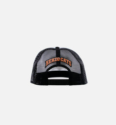 Puma Hometown Heroes Black White Blue Red 02369501 Trucker Cap Hat