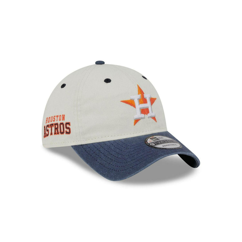 New Era Houston Astros Classic Blue Orange Red 9Twenty 920 Adjustable Patch