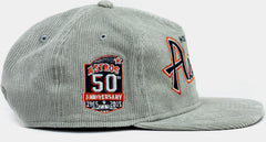 New Era Houston Astros Corduroy Golfer Black Orange 9Fifty 950 Patch Snapback