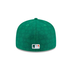 New Era Houston Astros St. Patrick's Day 2025 Green Gray 59Fifty 5950 Fitted Hat