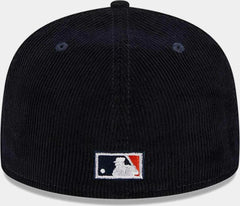 New Era Houston Astros Corduroy Navy Blue Orange Red 59Fifty 5950 Patch Fitted
