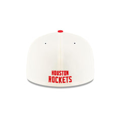 New Era Houston Rockets Mascot White Orange Gray 59Fifty 5950 Patch Fitted