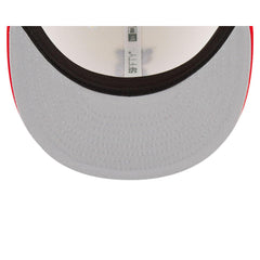 New Era Houston Rockets Mascot White Orange Gray 59Fifty 5950 Patch Fitted