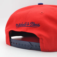 Mitchell And Ness Houston Rockets JUMBOTRON Red Royal Blue Gray Patch Snapback