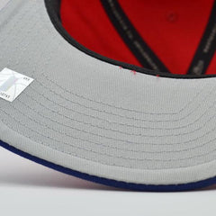 Mitchell And Ness Houston Rockets JUMBOTRON Red Royal Blue Gray Patch Snapback