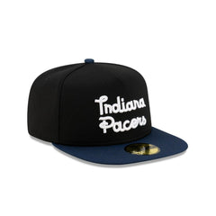 New Era Indiana Pacers Dashmark Mesh Black White Blue Gray 59Fifty 5950 Fitted