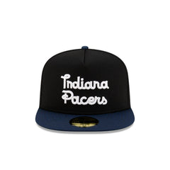New Era Indiana Pacers Dashmark Mesh Black White Blue Gray 59Fifty 5950 Fitted