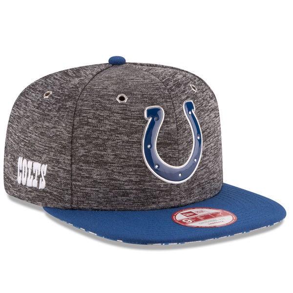 New Era Indianapolis Colts '16 White Blue Black Red 9Fifty 950 Patch Snapback