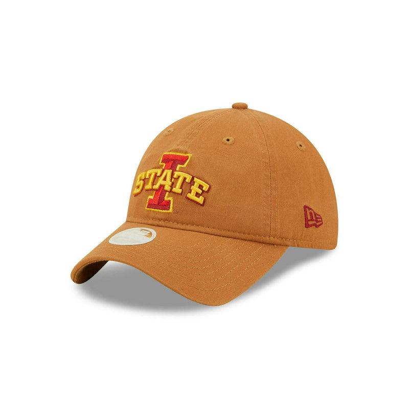 New Era Iowa State Cyclones Orange 9Twenty 920 Adjustable Patch Cap Hat