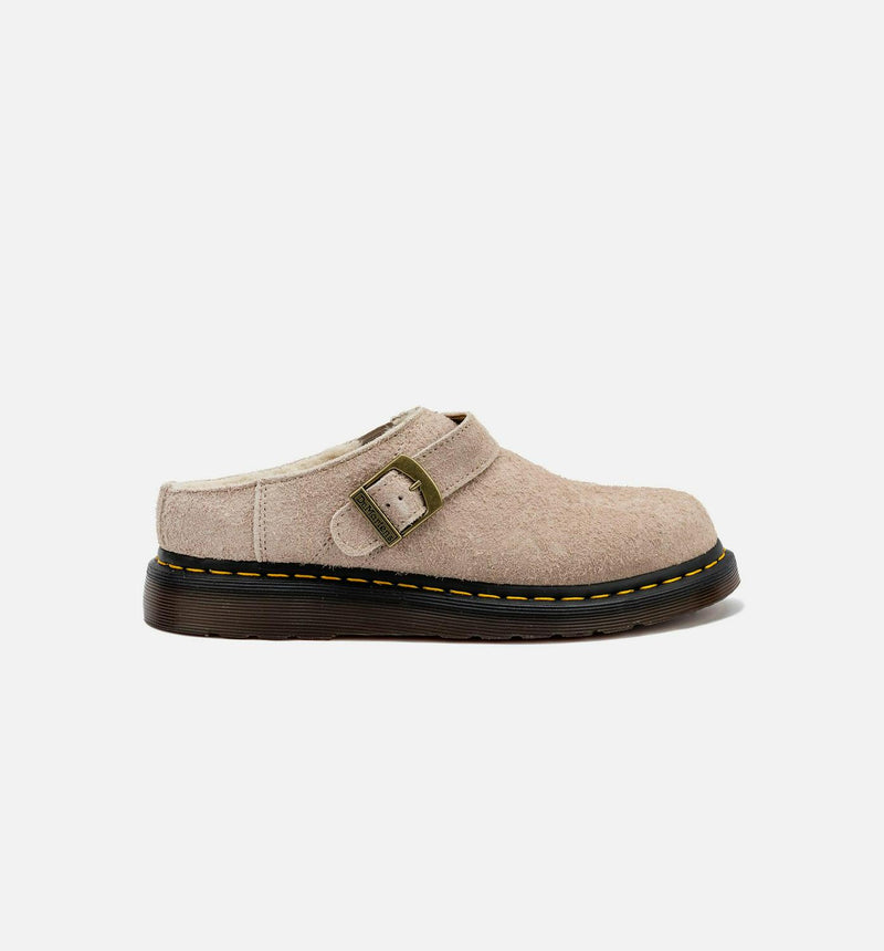 Dr.Martens Isham Suede Slingback Taupe Brown Clog 30901348 Casual Shoes Sandal