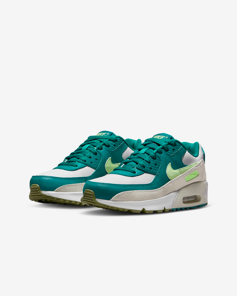 Nike Air Max 90 LTR White/Bright Spruce/Phantom/Barely Volt CD6864-124