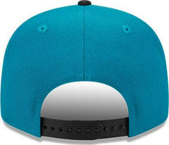 New Era Jacksonville Jaguars Teal Blue Black White 9Fifty 950 Patch Snapback