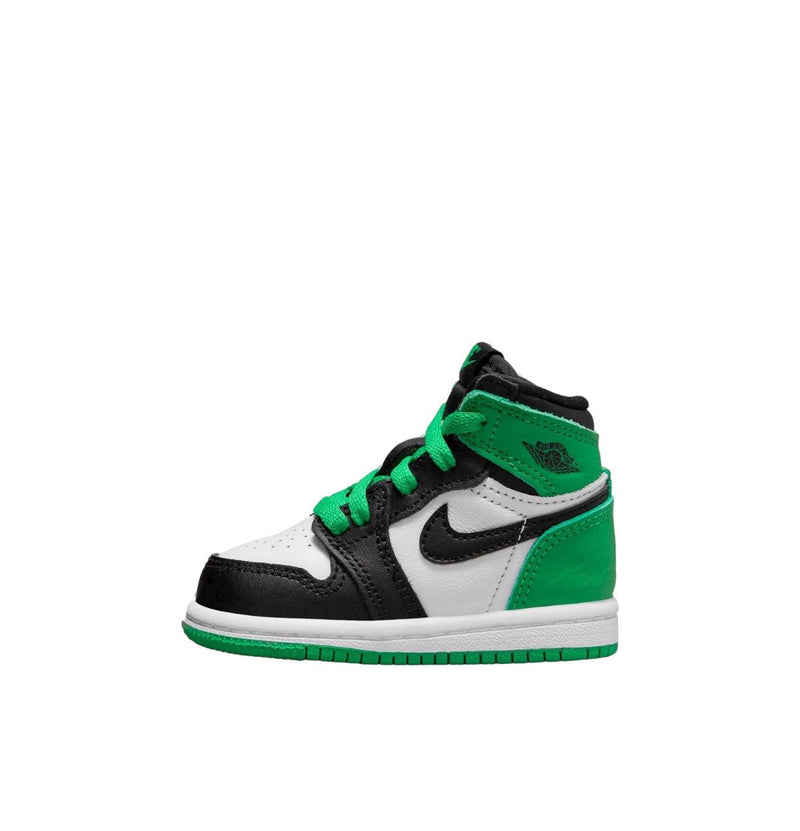 Kids Nike Jordan 1 Retro High OG Lucky Green Black White TD FD1413-031 Sneaker