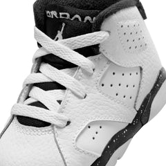 Kids Nike Air Jordan 6 Retro Black White TD DV3606-112 Sneaker Shoe Trainers