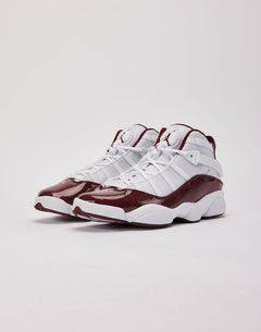 Jordan 6 Rings Mid White Red 322992-165 Shoe Sneaker Trainer