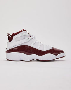 Jordan 6 Rings Mid White Red 322992-165 Shoe Sneaker Trainer
