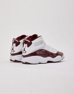 Jordan 6 Rings Mid White Red 322992-165 Shoe Sneaker Trainer