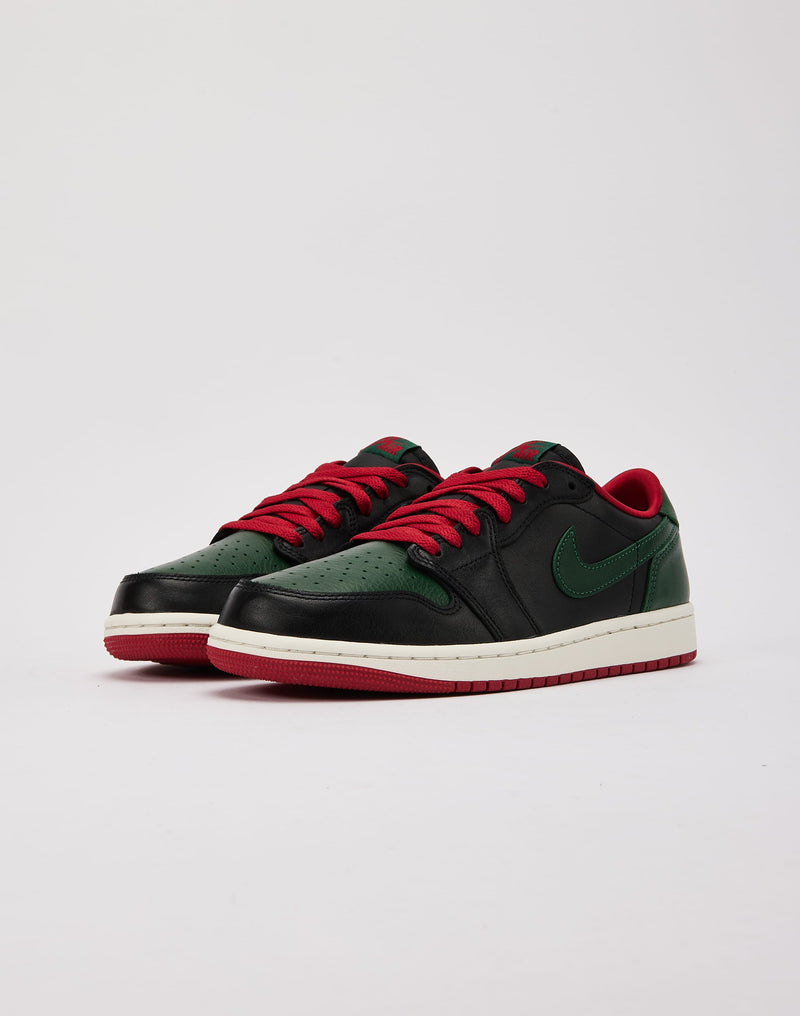 Jordan Air Jordan 1 Retro Low OG 'Black and Gorge Green'