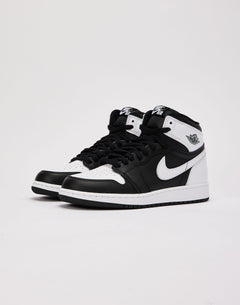 Jordan Air Jordan 1 Retro High OG 'Black and White' Grade-School