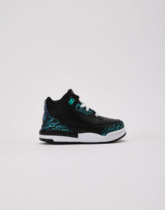 Jordan Air Jordan 3 Retro SE 'Black and Hyper Jade' Toddler