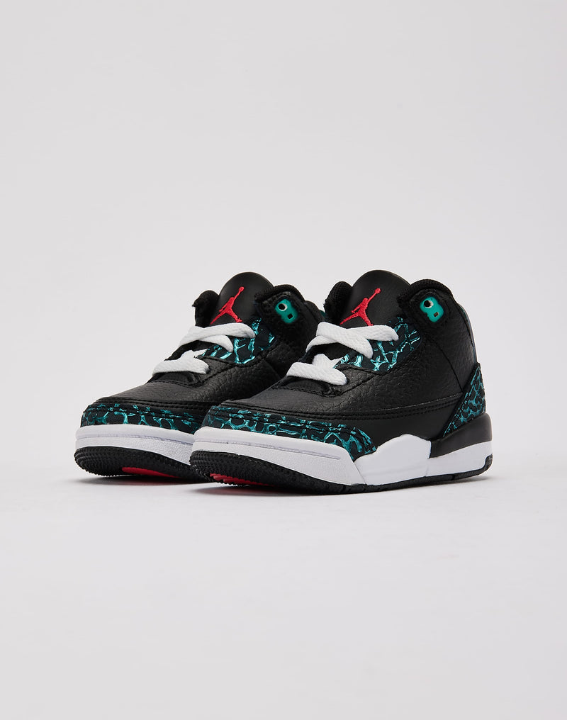 Jordan Air Jordan 3 Retro SE 'Black and Hyper Jade' Toddler