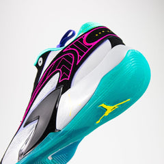 Nike Air Jordan Luka 2 Wolf Grey Yellow White Purple Grey Teal Blue Sneaker