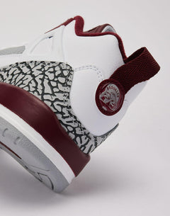 Kids Air Jordan Spizike Low GS White Gray Red Black Shoe Sneaker Trainer