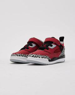 Kids Jordan Spizike Low TD Red Black White Gray Shoe Sneaker Trainer