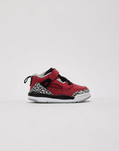 Kids Jordan Spizike Low TD Red Black White Gray Shoe Sneaker Trainer