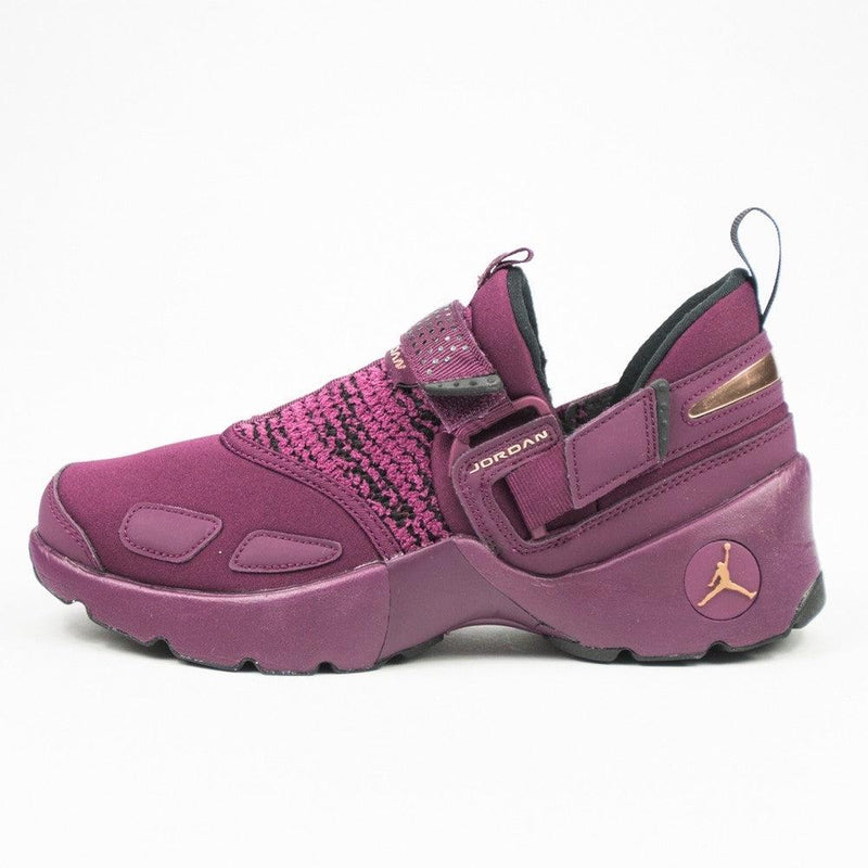 Kids Jordan Trunner LX GG Bordeaux Metallic Red Bronze Shoe Sneaker Trainer