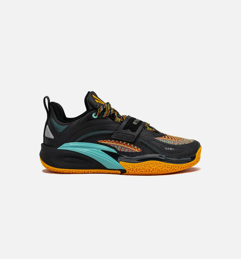 Anta Kai 1 Sacred Bond Black Teal Gold 8124D1113-7 Shoe Sneaker Trainer