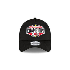 New Era Kansas City Chiefs Black Red Gray 9Forty 940 Patch Snapback Cap Hat