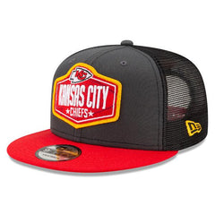 New Era Kansas City Chief Gray Red Orange White Yellow 9Fifty 950 Patch Snapback
