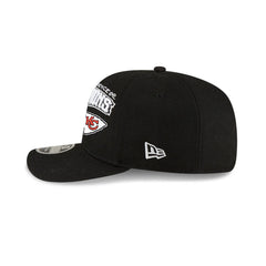 New Era Kansas City Chiefs '24 AFC Black White Red Yellow 9SEVENTY Snapback
