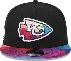 New Era Kansas City Chiefs Pink White Blue Multi 9Fifty 950 Patch Snapback Hat
