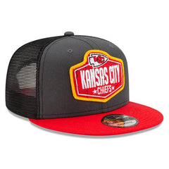 New Era Kansas City Chief Gray Red Orange White Yellow 9Fifty 950 Patch Snapback